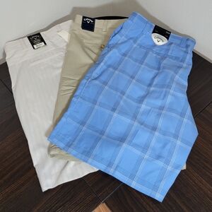 Callaway Athletic Golf Shorts Bundle Set Of 3 NWT